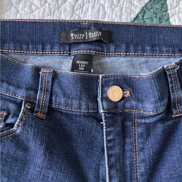 WHBM  Women's Jeans2 Pair size 10 & 12 - Picture 3 of 6